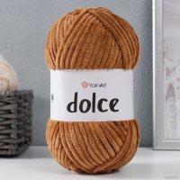 Пряжа для вязания Yarnart Dolce 100% микрополиэстер 765 4237750 100 г (120 м, бежевый)