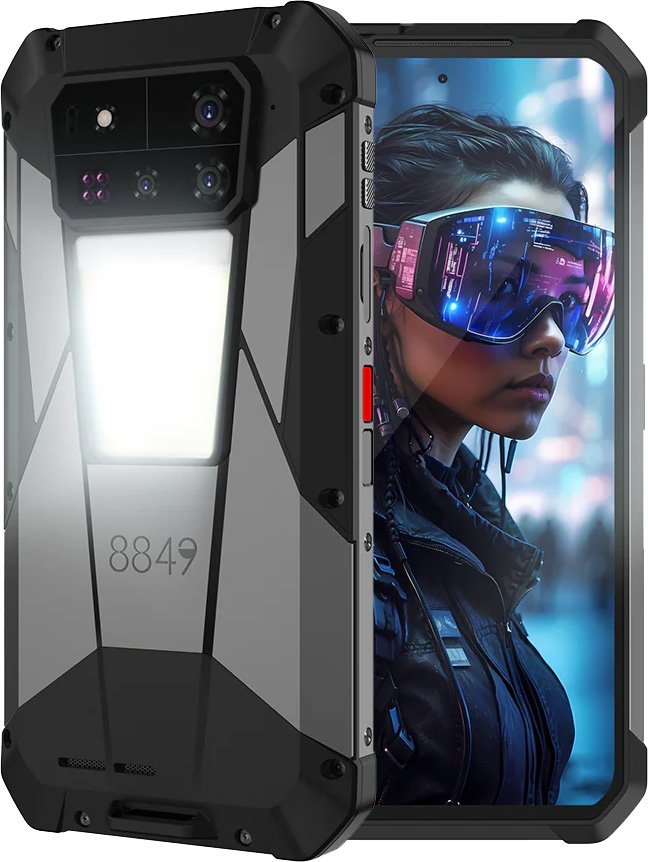 

Телефон Unihertz Tank 4 Pro 18GB/1TB (черный/серый)