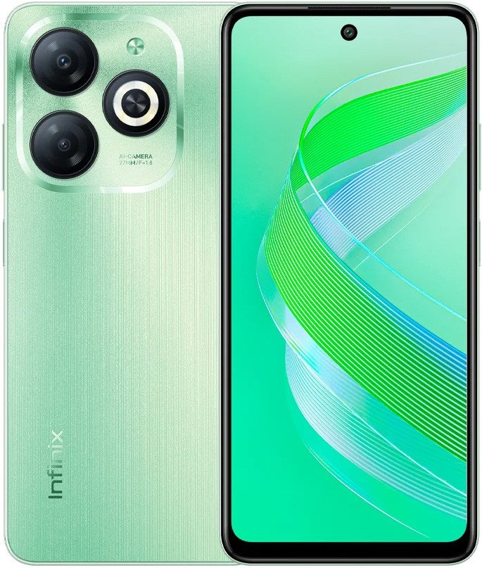 

Телефон Infinix Smart 8 X6525 4GB/128GB (зеленый кристалл)
