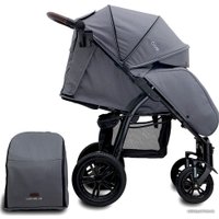 Коляска прогулочная «книга» Bubago Cross Air 2020 (космический синий)