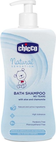 Пена-шампунь детская Chicco Natural Sensation 500 мл 340728389 (7453100000)