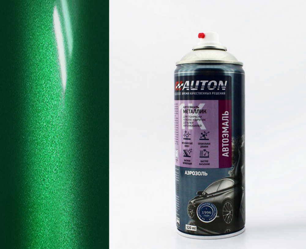

Автомобильная краска Auton металлик - 311 Игуана - аэр. 520 мл