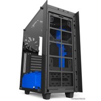 Корпус NZXT S340 Elite (черный/синий) [CA-S340W-B5]