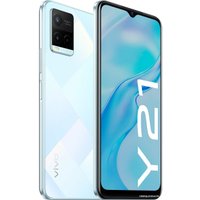 Телефон Vivo Y21 4GB/64GB международная версия (бриллиантовое сияние)