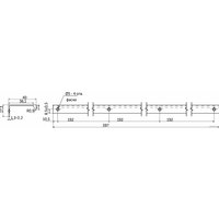  AKS накладная алюм. INSIDE 576/597, белый матовый,
