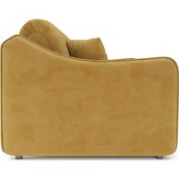 Диван Мебель-АРС аккордеон Давос НПБ 155x200см M2-114-46 (Cabrio 27 желтый)