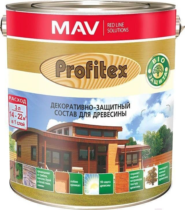 

Пропитка Profitex 3 л (мореный дуб)