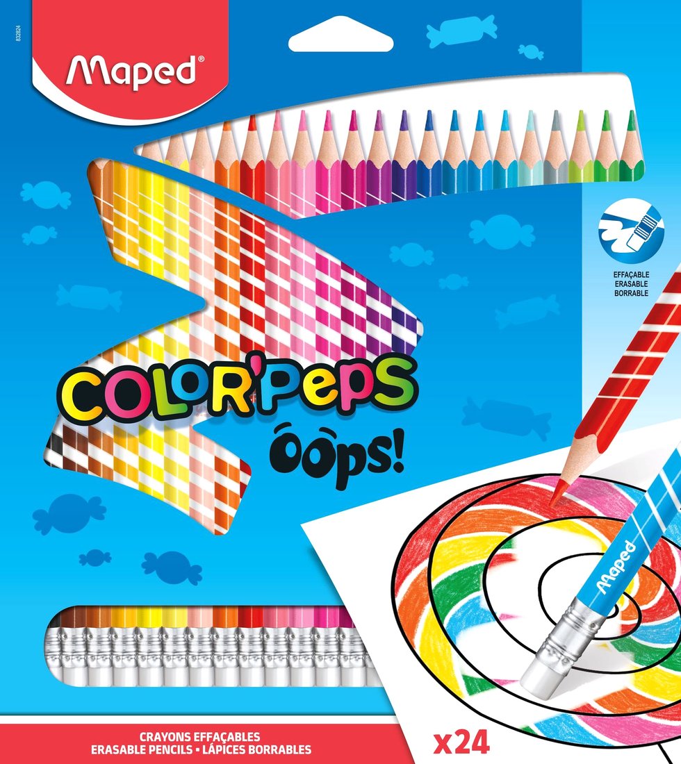 

Набор цветных карандашей Maped Color Peps Oops 832824 (24 шт)