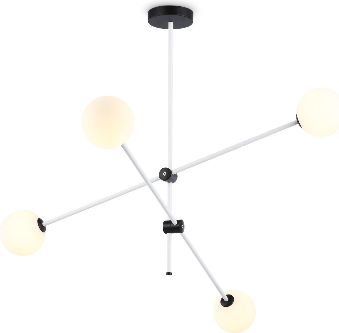 

Подвесная люстра Ambrella light Traditional TR2505/4 WH/BK