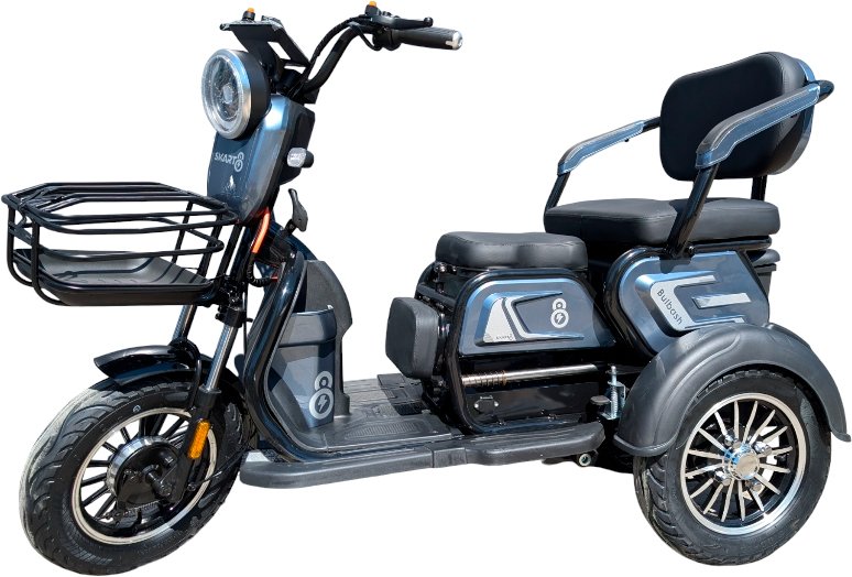 

Электроскутер Smart8 Bulbash S (серый)