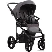 Универсальная коляска BEBETTO Magnum Prima 2020 (3 в 1, 03, черная рама)