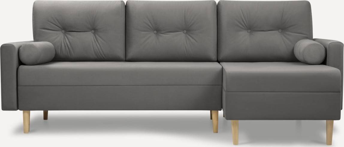 

Угловой диван Divan Нумо Velvet Grafit 169346 (серый)