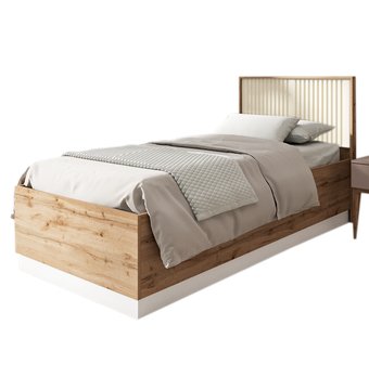 Кровать EcoWood Зелль 90x200 ECO.001.00068.90-200.376WML/1015-2