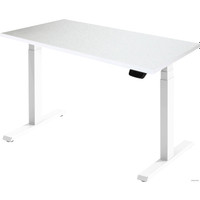 Стол для работы стоя ErgoSmart Ergo Desk Pro 1360x800x36 мм (альпийский белый/белый)