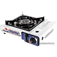 Туристическая плита Следопыт Power PF-GST-M01 (с переходником)