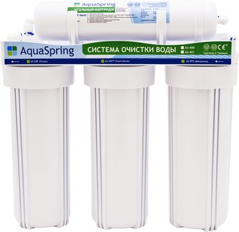 Стационарная система "под мойкой" AquaSpring AS-400 Soft