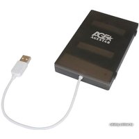 Бокс для накопителей 2.5" AgeStar SUBCP1 Black
