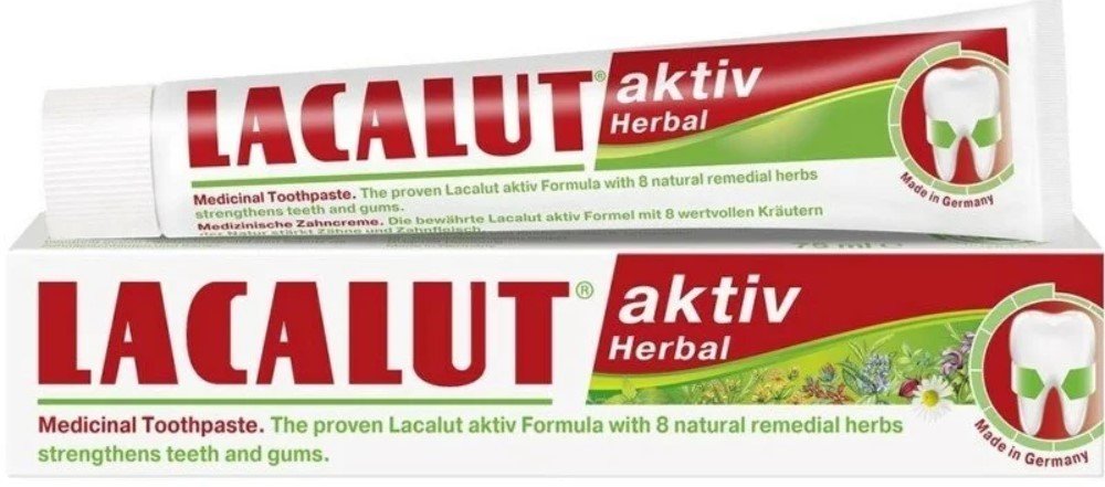 

Зубная паста LACALUT Aktiv Herbal 75 мл