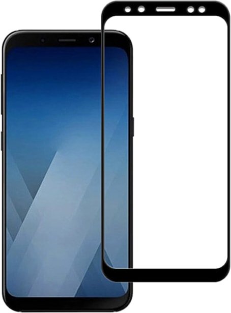 

Защитное стекло KST Full glue для Samsung Galaxy A8 2018/A5 2018 (черное)