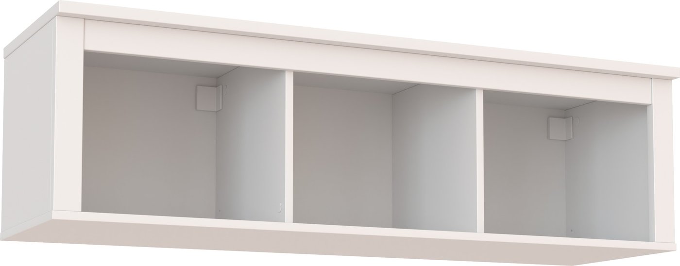 

Полка Mio Tesoro Сага навесная 3 секции (белый)