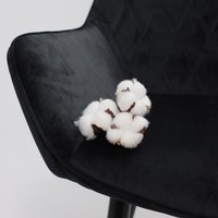 Стул AksHome Pablo (черный велюр HLR-66/черный)