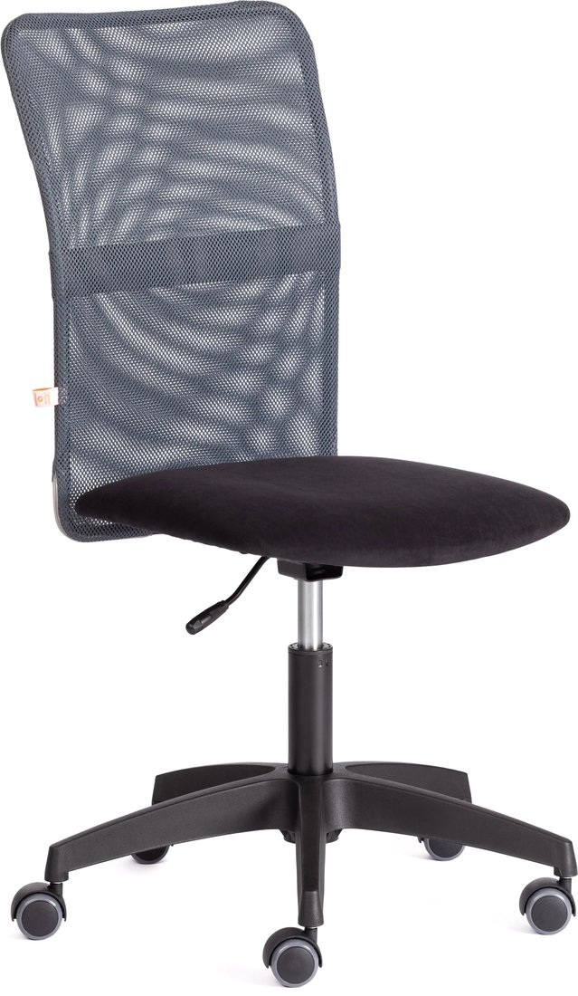 

Офисное кресло TetChair Start (флок/ткань, черный/серый, 35/W-12)