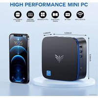 Компактный компьютер NiPoGi AK1 Pro Mini PC 12GB/256GB