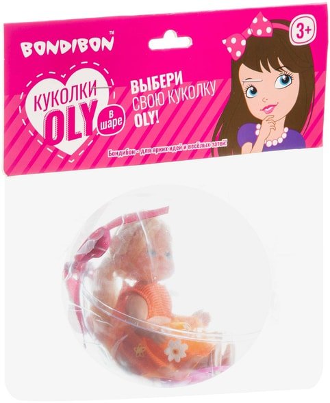 

Кукла Bondibon OLY с собачкой ВВ3887