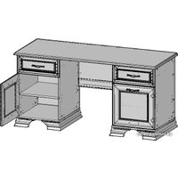 Стол Anrex Тиффани 150x60 см