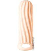 Насадка на пенис Lola Toys Homme Wide Flesh + 1,5 см 7007-03lola (оранжевый)