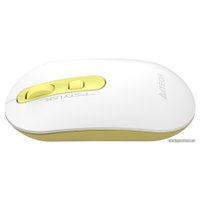 Мышь A4Tech Fstyler FG20 (белый/золотистый)
