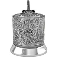 Подстаканник Кольчугинский мельхиор Мишки в лесу С7408/184