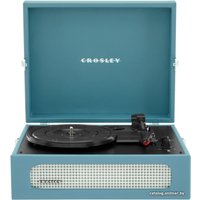 Виниловый проигрыватель Crosley Voyager Plus Washed Blue