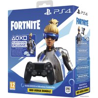 Геймпад Sony DualShock 4 v2 (черный) + Fortnite Neo Versa