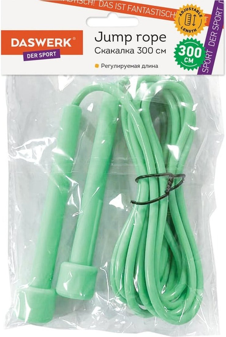 

Скакалка Daswerk 680028 (зеленый)