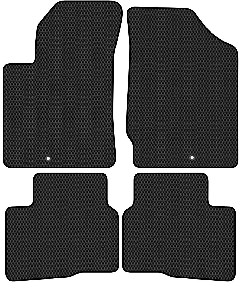 

Комплект ковриков для авто Alicosta Kia Cerato Koup (купе / YD, TD) 2008 - 2014 (черный, ромб)