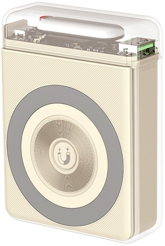 Внешний аккумулятор XO PR226 10000mAh (бежевый)
