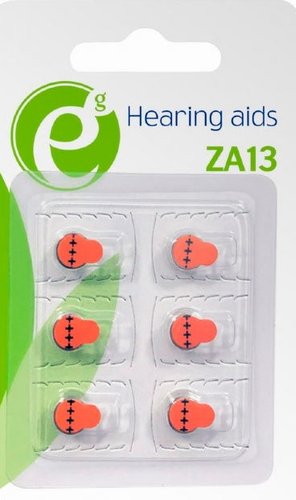Батарейка EnerGenie ZA13 6 шт EG-BA-ZA13-01