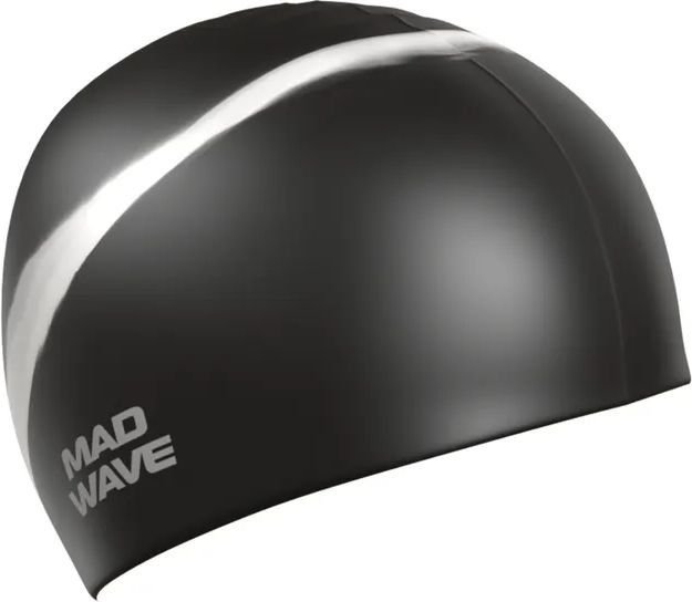 

Шапочка для плавания Mad Wave Multi Adult (черный)