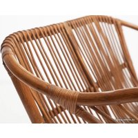 Набор садовой мебели TetChair New Bogota (диван/2 кресла/стол со стеклом, coco brown)