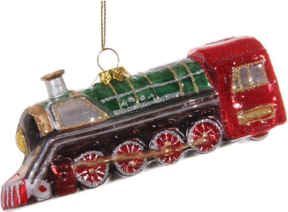 

Елочная игрушка Shishi Паровоз 49441 (13 см)