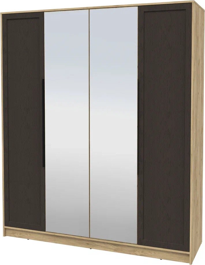 

Шкаф распашной Интерлиния Концепт Тренд КТ-Ш4(з) (дуб золотой/дуб английский)