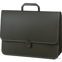 Папка-портфель BRAUBERG Консул 223079 (черный)