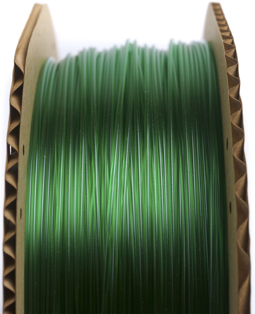 

Пластик SynTech PETG 1.75 мм 1000 г (зеленый прозрачный)