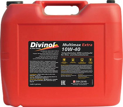 

Моторное масло Divinol Multimax Extra 10W-40 20л