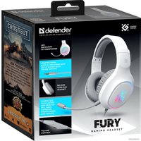 Наушники Defender Fury (белый)