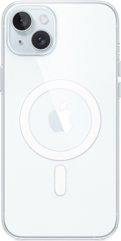 

Чехол для телефона Apple MagSafe Clear Case для iPhone 15 Plus (прозрачный)