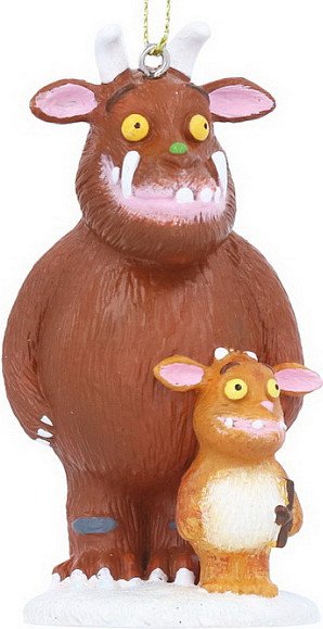 

Елочная игрушка Gisela Graham Gruffalo & Friends Груффало с ребенком 10951