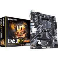 Материнская плата Gigabyte B450M H (rev. 1.0)