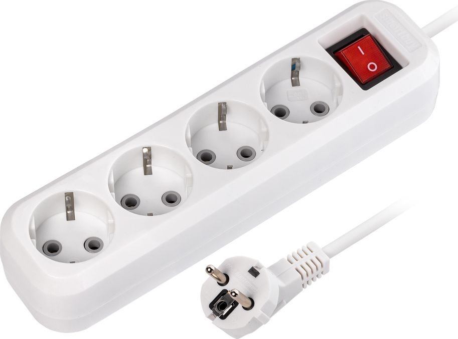 

Удлинитель SmartBuy SBE-16-4-10-ZS